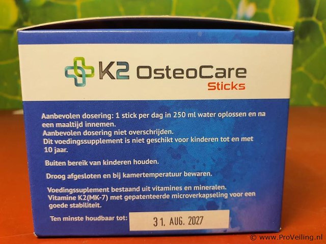 Osteocare sticks osteocare sticks & k2 voedingssupplement - afbeelding 3 van  9