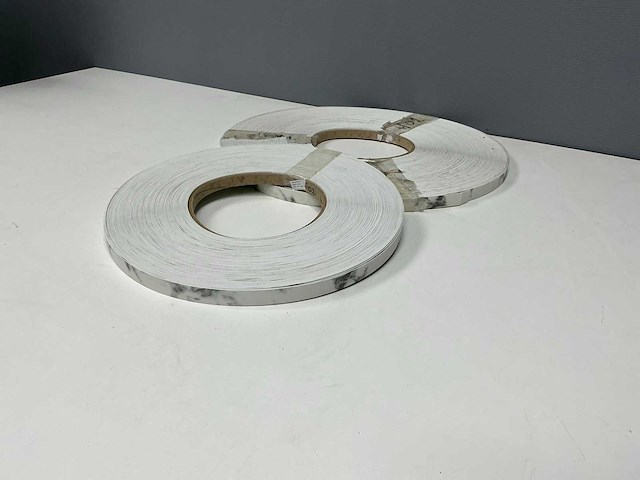 Osterman - h02 - marmor carrara - kantenband - 210 m - 1x22 mm - afbeelding 1 van  7