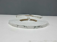 Osterman - h02 - marmor carrara - kantenband - 210 m - 1x22 mm - afbeelding 4 van  7