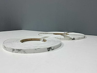 Osterman - h02 - marmor carrara - kantenband - 210 m - 1x22 mm - afbeelding 5 van  7