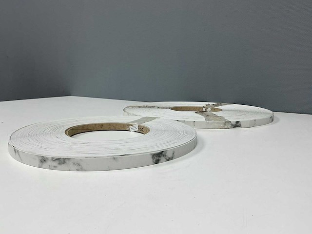 Osterman - h02 - marmor carrara - kantenband - 210 m - 1x22 mm - afbeelding 1 van  1