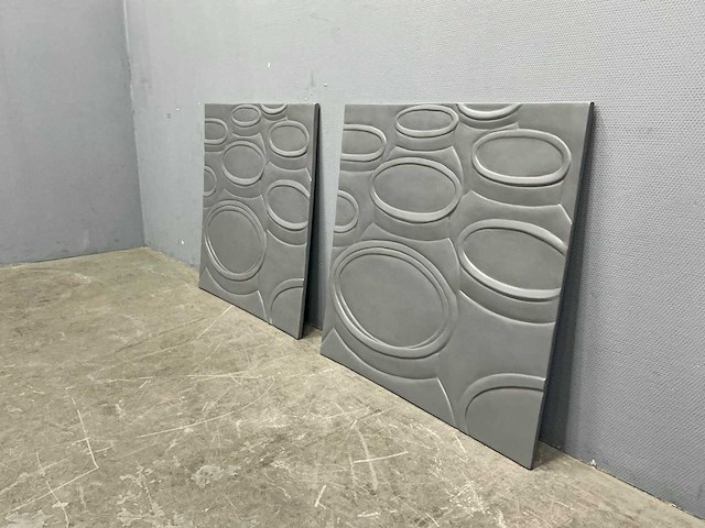 Ot design - muurdecoratie - 80 x 80 cm - afbeelding 1 van  11