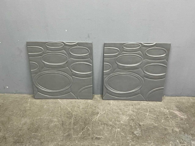 Ot design - muurdecoratie - 80 x 80 cm - afbeelding 4 van  11