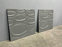 Ot design - muurdecoratie - 80 x 80 cm - afbeelding 5 van  11