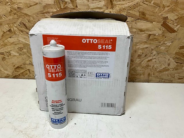 Ottoseal s115 neutrale siliconenkit (20x) - afbeelding 1 van  3