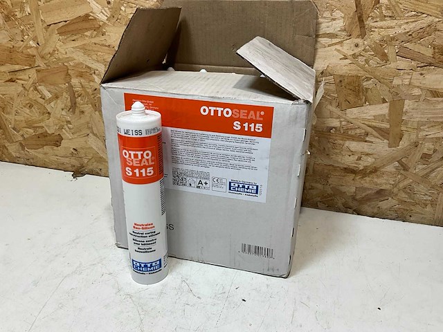 Ottoseal s115 neutrale siliconenkit (20x) - afbeelding 1 van  4