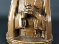 Oud aardewerk religieuze buste - afbeelding 4 van  5