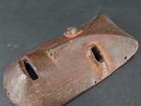 Oud afrikaans houten bakongo-masker uit congo. - afbeelding 2 van  5