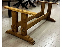 Oud eiken kloosterpoten-set (5x) - afbeelding 2 van  5