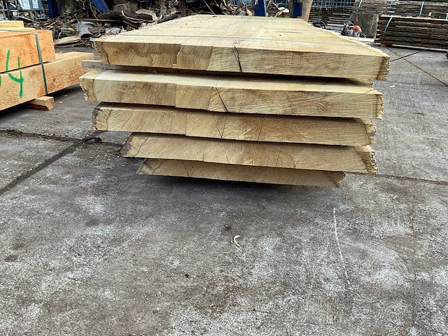 Oud eiken stam 62 mm ca. 0,450 m³ - afbeelding 2 van  5