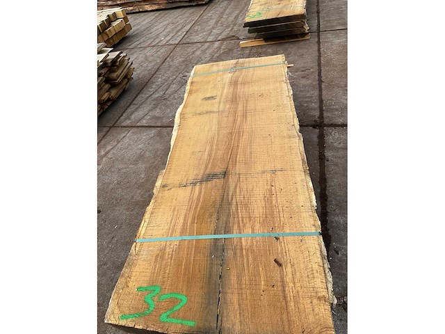 Oud eiken stam 62 mm ca. 0,450 m³ - afbeelding 5 van  5