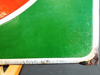 Oud emaillen bord persil - afbeelding 2 van  6