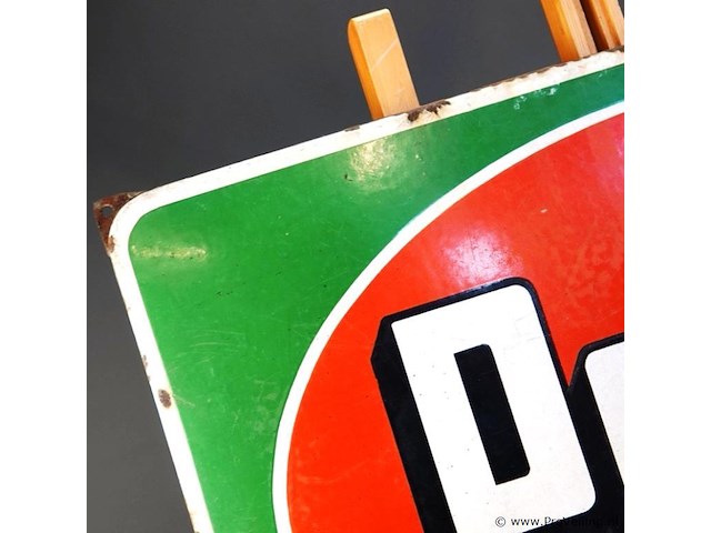 Oud emaillen bord persil - afbeelding 5 van  6