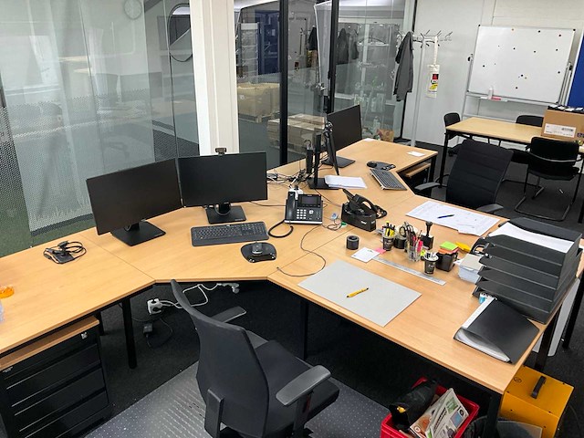 Oud holland bureau (2x) - afbeelding 1 van  5