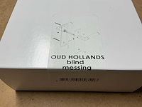 Oud-hollands blind deurbeslag (10x) - afbeelding 3 van  3