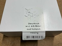 Oud-hollands wc-deurbeslag (35x) - afbeelding 3 van  3