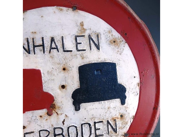 Oud nederlands gebodsbord - afbeelding 3 van  6