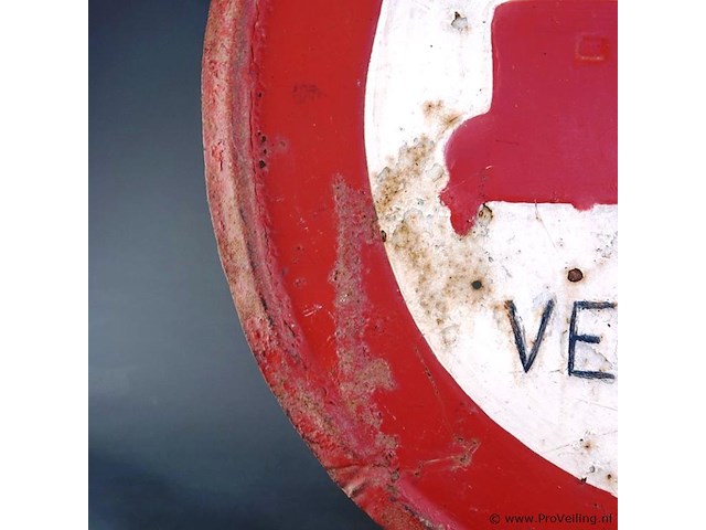 Oud nederlands gebodsbord - afbeelding 5 van  6