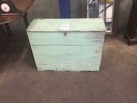 Oud opbergkistje - afbeelding 1 van  3