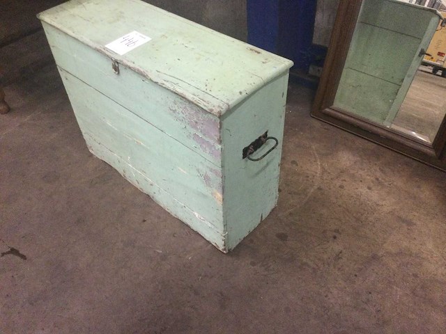 Oud opbergkistje - afbeelding 2 van  3