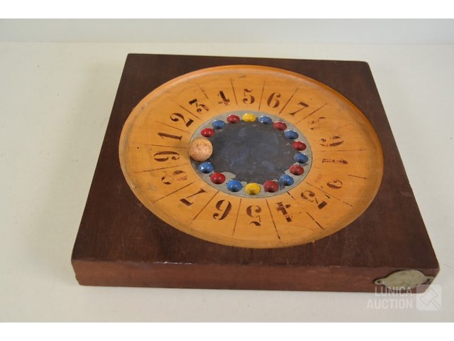 Oud roulettespel - afbeelding 1 van  5