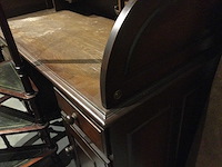 Oud secretaire met bibliotheek trap - afbeelding 3 van  4