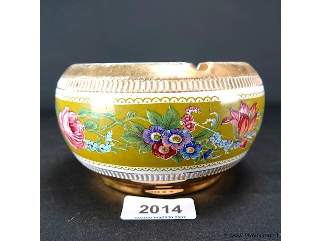 Oude aardewerk asbak - afbeelding 2 van  5