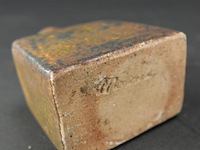 Oude aardewerk fles - afbeelding 4 van  5