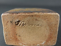 Oude aardewerk fles - afbeelding 5 van  5