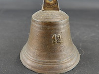 Oude bronzen bel nr.12 - afbeelding 1 van  5
