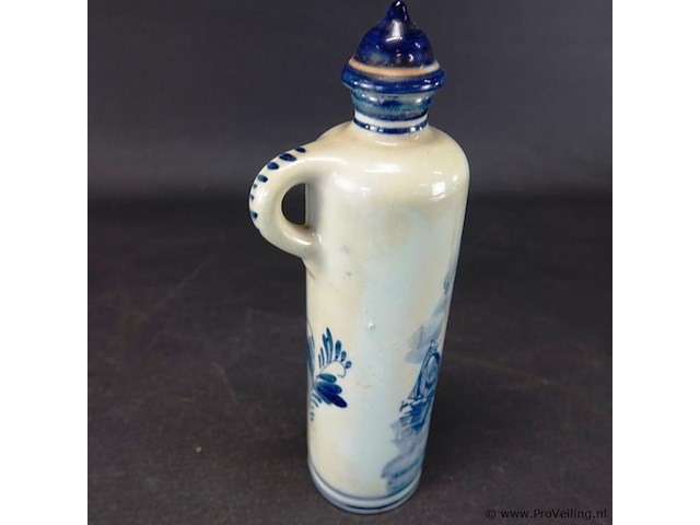 Oude delfstblauwe kruik - afbeelding 3 van  5