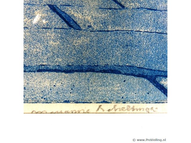 Oude druk?. gesigneerd - afbeelding 3 van  5