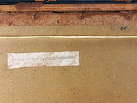 Oude druk gezigt op het kasteel overbeek te velp - afbeelding 5 van  5