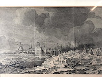 Oude druk ijsopkruijing voor de stad thiel - afbeelding 2 van  5