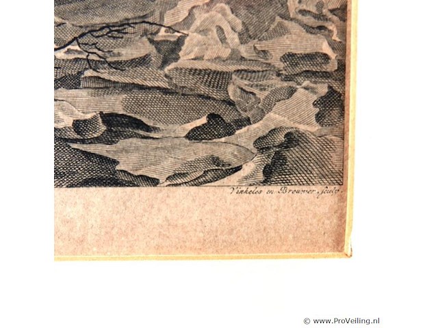 Oude druk ijsopkruijing voor de stad thiel - afbeelding 4 van  5