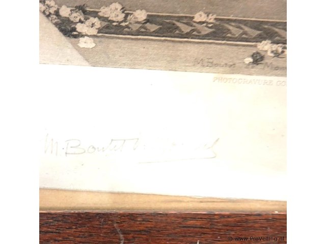 Oude druk le sacre de reims - afbeelding 4 van  5