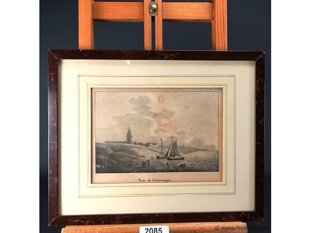 Oude druk rade scheveningen - afbeelding 1 van  5