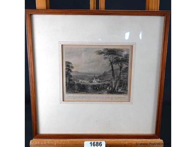 Oude druk the village of beek - afbeelding 1 van  5