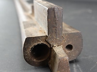 Oude dubbelloopse geweer loop - afbeelding 3 van  5