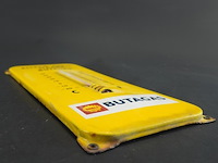 Oude emaillen shell butagas thermometer - afbeelding 6 van  6