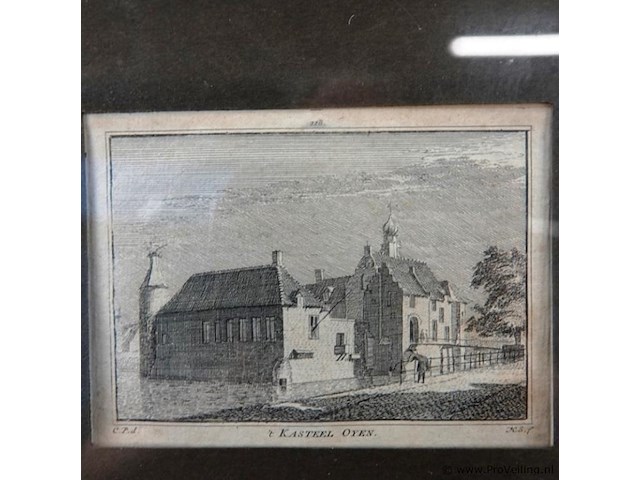 Oude ets het kasteel oyen - afbeelding 3 van  5