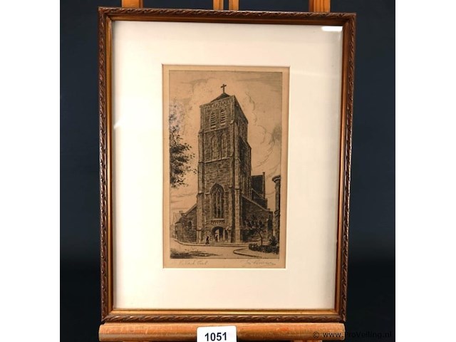 Oude ets kerk tiel - afbeelding 1 van  5