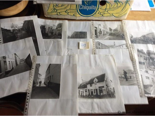 Oude foto's gent recto verso - afbeelding 1 van  7