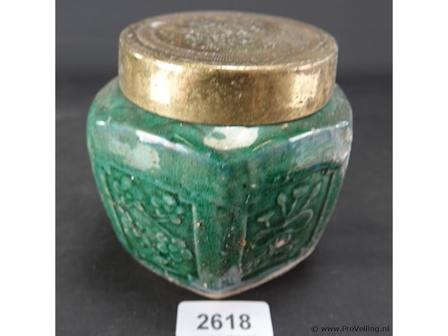 Oude gemberpot - afbeelding 1 van  5