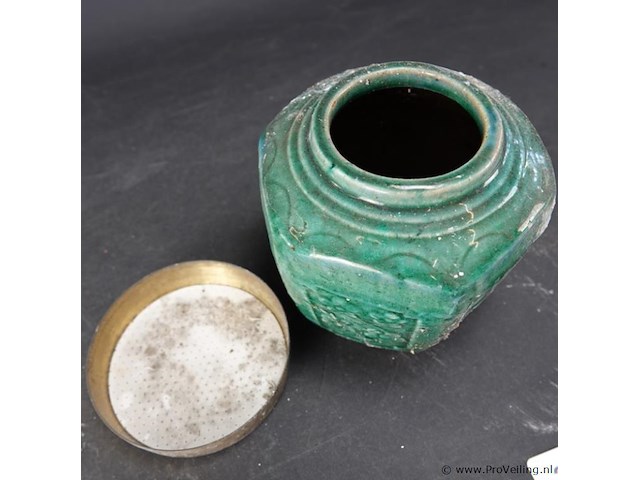 Oude gemberpot - afbeelding 4 van  5
