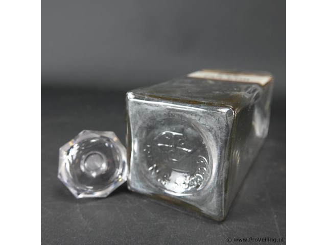 Oude glazen apothekers pot - afbeelding 5 van  5