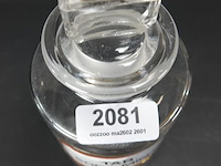 Oude glazen apothekers pot - afbeelding 3 van  5