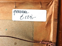 Oude gravure het stadhuis te tiel 1728 - afbeelding 5 van  5