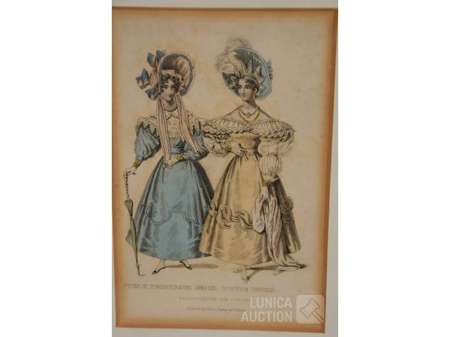 Oude gravures, thema klederdracht - afbeelding 7 van  12