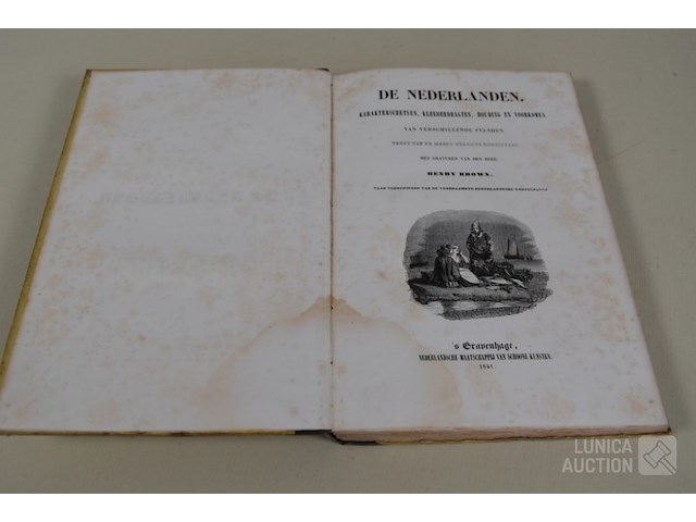 Oude gravures, thema klederdracht - afbeelding 9 van  12